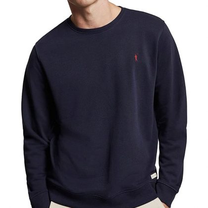 POLO CLUB Sudadera Orgánica con Cuello Redondo para Hombre