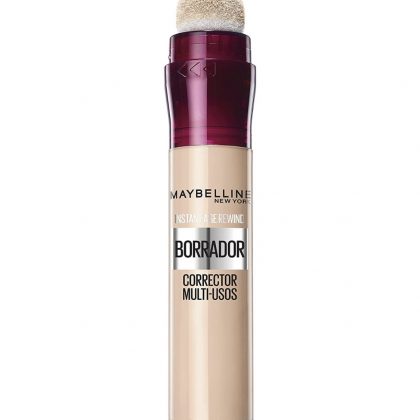 Maybelline New York, Corrector de Ojeras, Bolsas e Imperfecciones, Con Bayas de Goji y Haloxyl, Tono: 01 Light, 6.8 ml